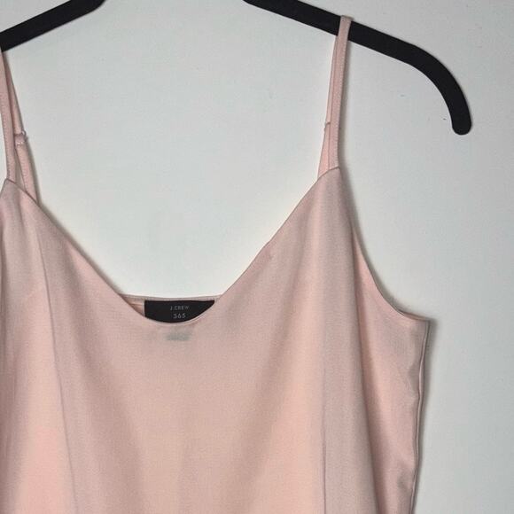 J. Crew V-neck camisole spaghetti strap tank Women's size XXS | 00 in pale pink - Picture 7 of 16
